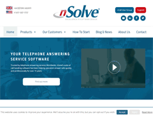 Tablet Screenshot of nsolve.com